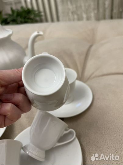 Сервиз старинный фарфор