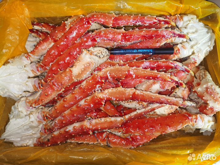 Краб, Икра, Креветки, Гребешок, Чищенное мясо