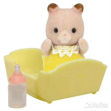 Набор Sylvanian Families Малыш Хомячок новый
