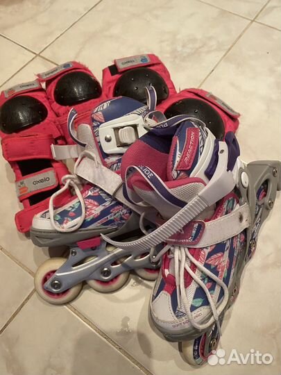 Ролики детские раздвижные 26-31 р