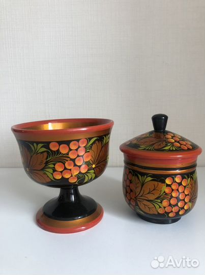 Посуда из хохломы