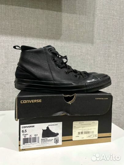 Кеды converse кожаные женские 37