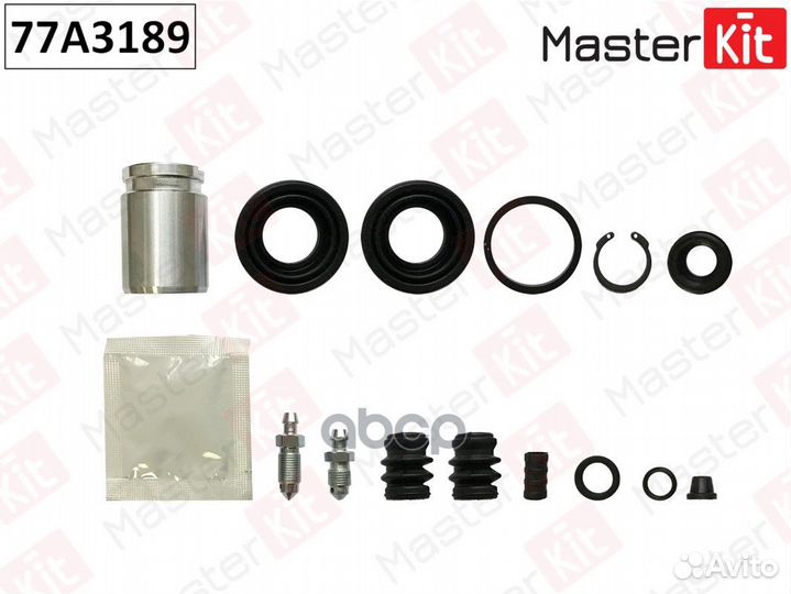 Ремкомплект тормозного суппорта+поршень с мехаи