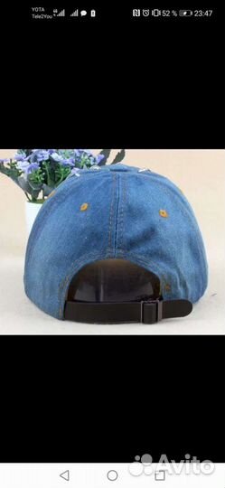 Кепка со стразами