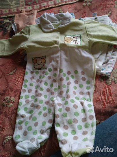 Детские вещи пакетом от 0 до года