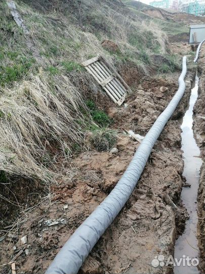 Колодцы чистка септик траншея