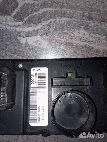 Блок управления печкой Додж Караван