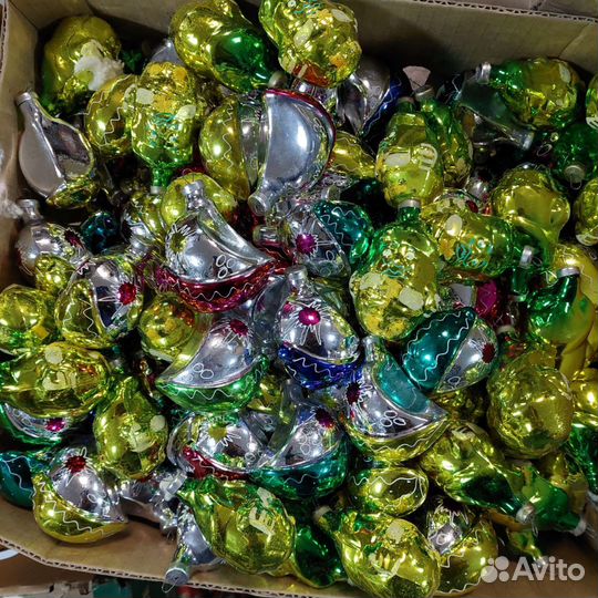 Елочные игрушки СССР новые опт