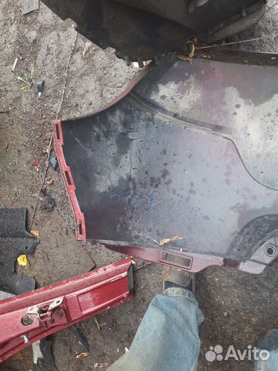 Задний бампер Renault sandero