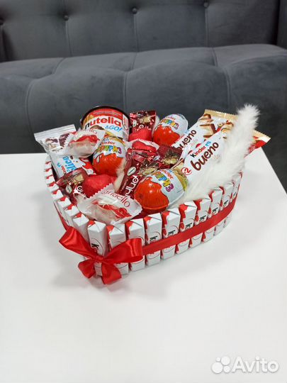 Сладкий подарок сердце