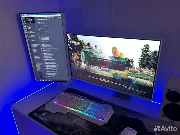 Мощный игровой компьютер на 3060 и i5 12400f