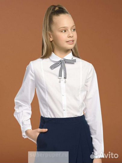 Блузка школьная 146 152