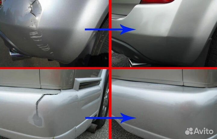 Ремонт и покраска бампера, замена бампера на Kaiyi