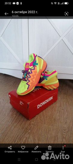 Баскетбольные кроссовки adidas 43 размер