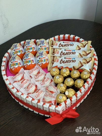 Сладкий Киндер торт