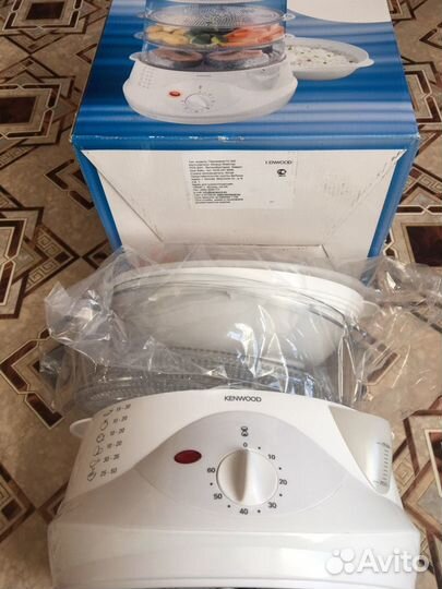 Пароварка kenwood новая