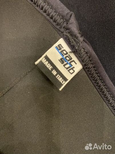 Гидрокостюм для подводной охоты 3,5 мм seac sub