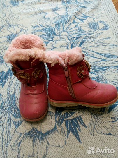Ботинки зимние для девочки модницы