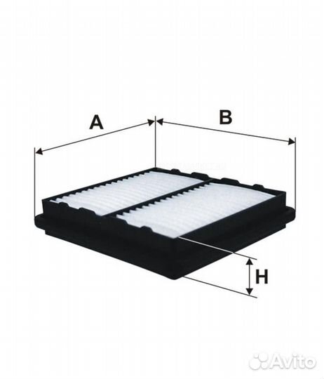 Filtron AP104 Фильтр воздушный honda