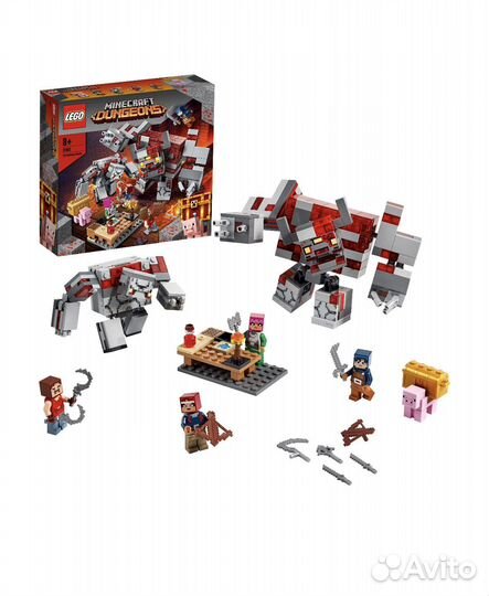Lego minecraft 21164 битва за красную пыль
