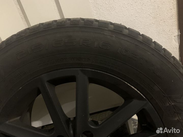 Колеса на volkswagen tiguan r16