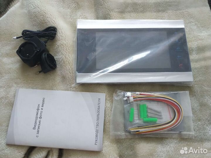 Видеодомофон с записью фото и видео jeatone M706S1