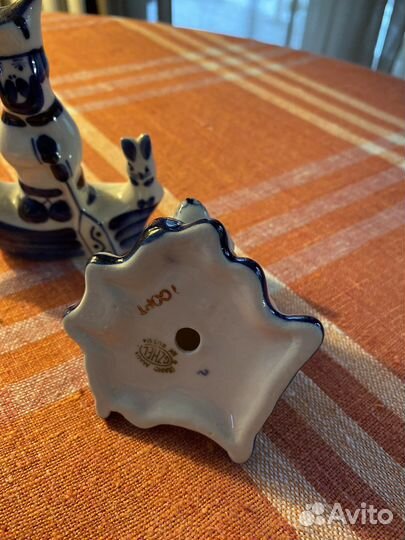 Фигурки гжель времен СССР