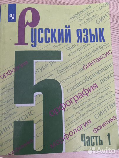 Учебник по русскому языку 5 класс в двух томах