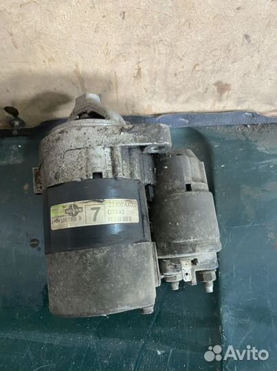 Стартер nissan march 3