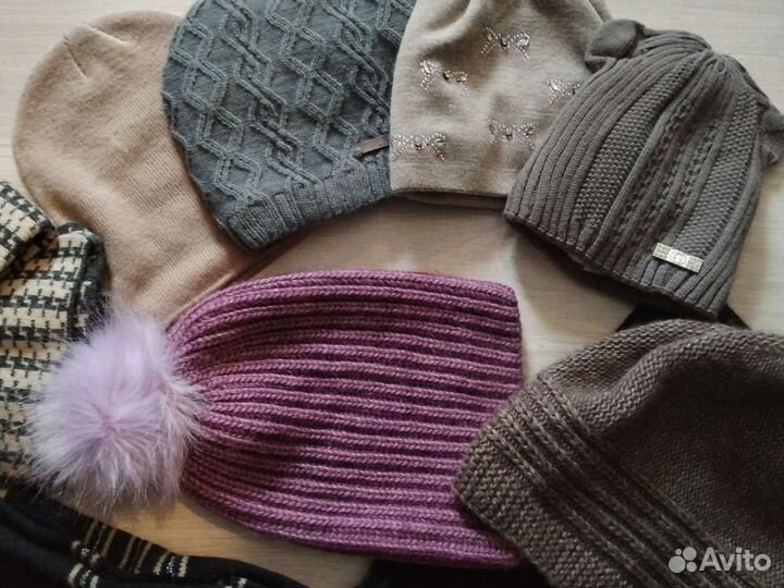 Шапки, шарфы пакетом