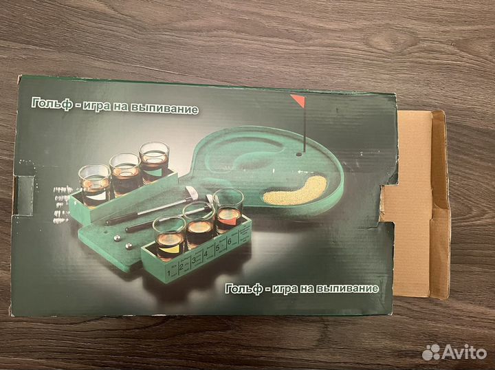 Гольф-игра на выпивание