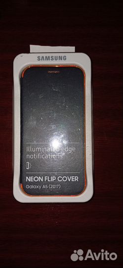 Чехол Neon Flip Cover samsung galaxy a5 2017г