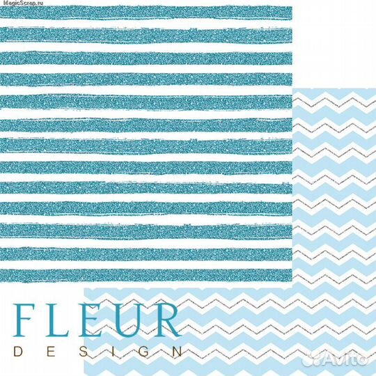 Бумага для скрапбукинга новая