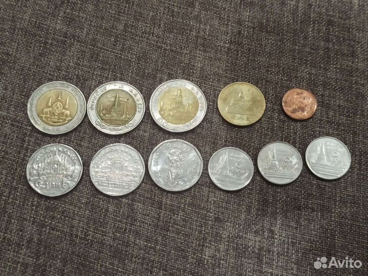 Монеты Тайланда