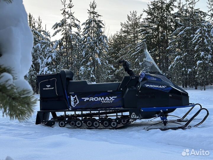 Снегоход promax yakut 500 2.0 4T 19 сине-черный