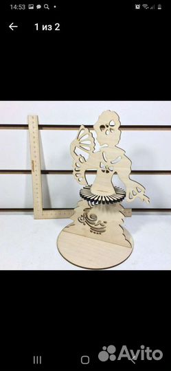 Салфетница из дерева