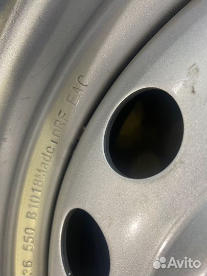 Диск штампованный R16 4*100 DIA 60.1