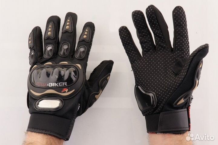 Перчатки мото pro-biker mcs-01c черные