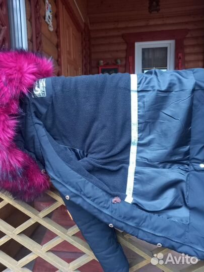 Куртка зимняя для девочки 158 размер