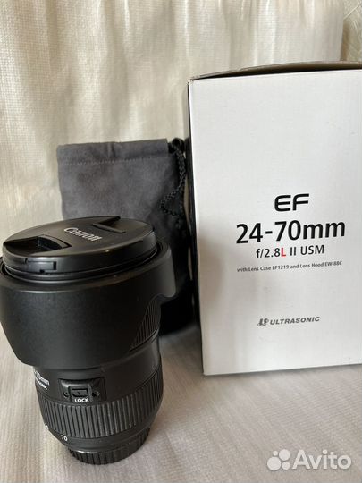 Объектив Canon EF 24 70mm f 2.8l ii usm