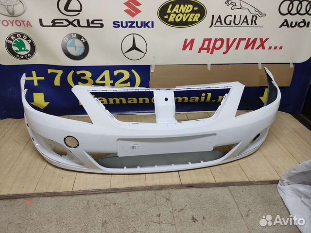 Бампер передний largus в цвет новый+ доставка