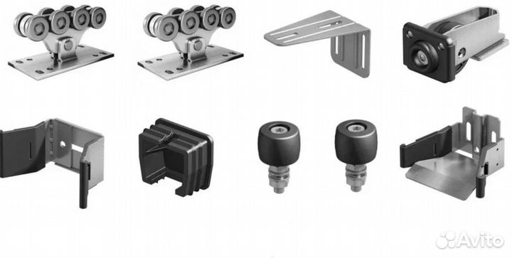 Комплект для откатных ворот неоцинк-я ш 5,3 m