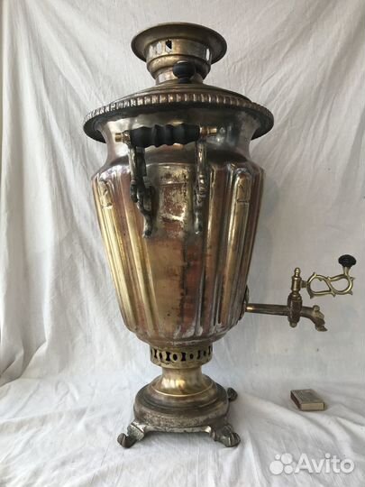 Большой Угольный Самовар.Рюмка 7литров