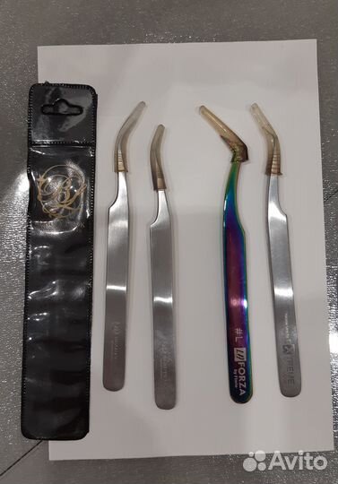 Пинцеты для наращивания ресниц