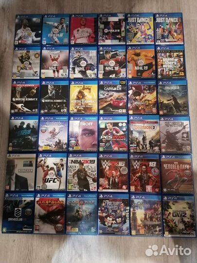 Диски игры для PS4