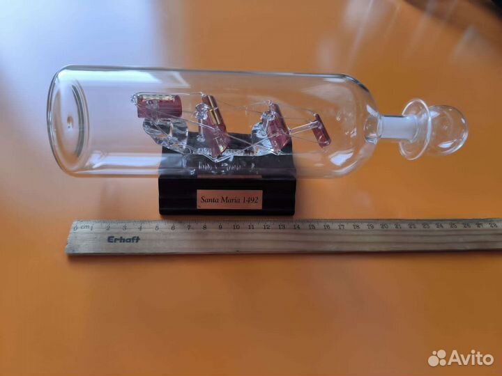 Корабль в бутылке Santa Maria 1492