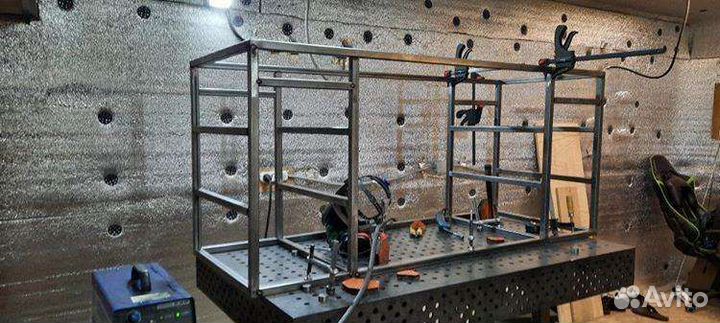 Сварочный стол 3d