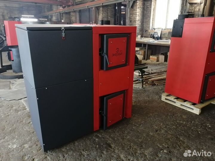 Твердотопливный котел длительного горения