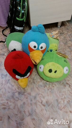 Angry Birds игрушки мягкие