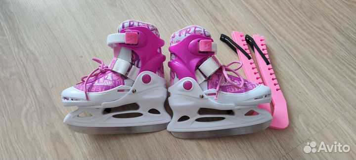 Коньки детские б/у, размер 26-29